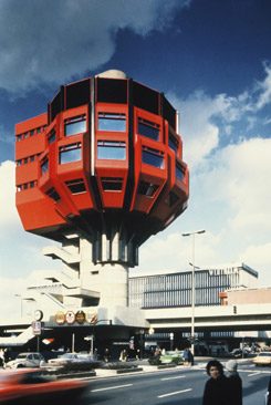 Ralf Schüler, Ursulina Schüler-Witte, tower restaurant Stieglitz, 1972