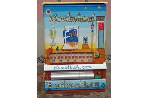 Art vending machine in Münster