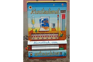 Art vending machine in Münster