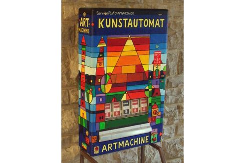 Art vending machine in Berlin
