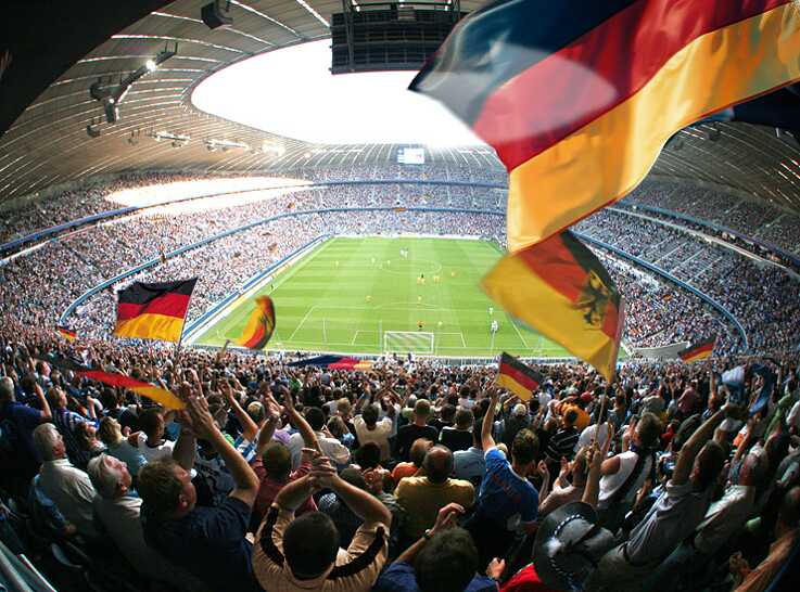 Allianz Arena in München Fröttmanning, © Allianz Arena München Stadion GmbH