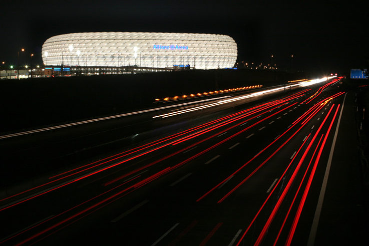 Allianz Arena in München Fröttmanning, © Allianz Arena München Stadion GmbH
