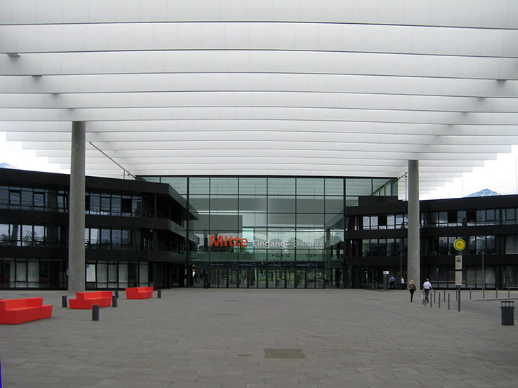 NürnbergMesse, Eingangsbereich