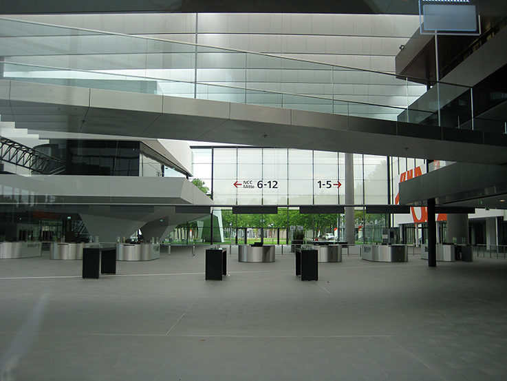 NürnbergMesse, Innenansicht