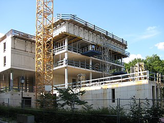 Landeskirchliches Archiv, Rohbau