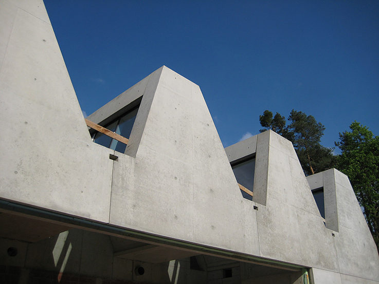 Akademie výtvarných umění v Norimberku, střešní konstrukce