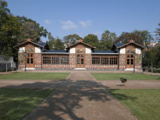 Rekonstruktion des Pavillons Grébovka