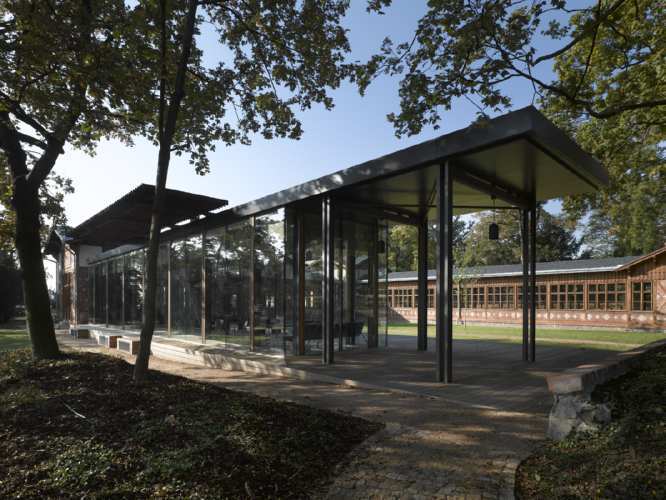 Rekonstruktion des Pavillons Grébovka