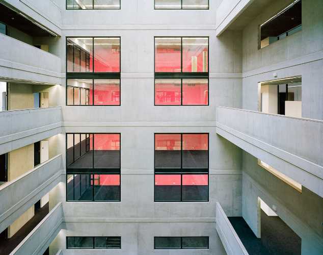 Neues Gebäude der Fakultät für Architektur an der Technischen Universität