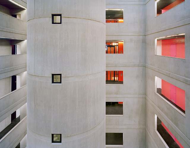 Neues Gebäude der Fakultät für Architektur an der Technischen Universität