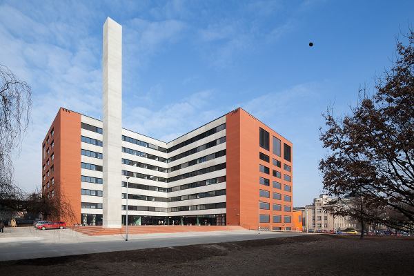 Neues Gebäude der Fakultät für Architektur an der Technischen Universität