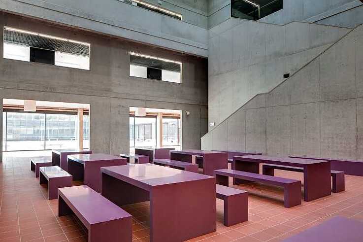 Neues Gebäude der Fakultät für Architektur an der Technischen Universität