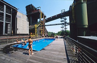 Zeche Zollverein Werksschwimmbad und Eislaufbahn Essen
