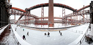 Zeche Zollverein Werksschwimmbad und Eislaufbahn Essen