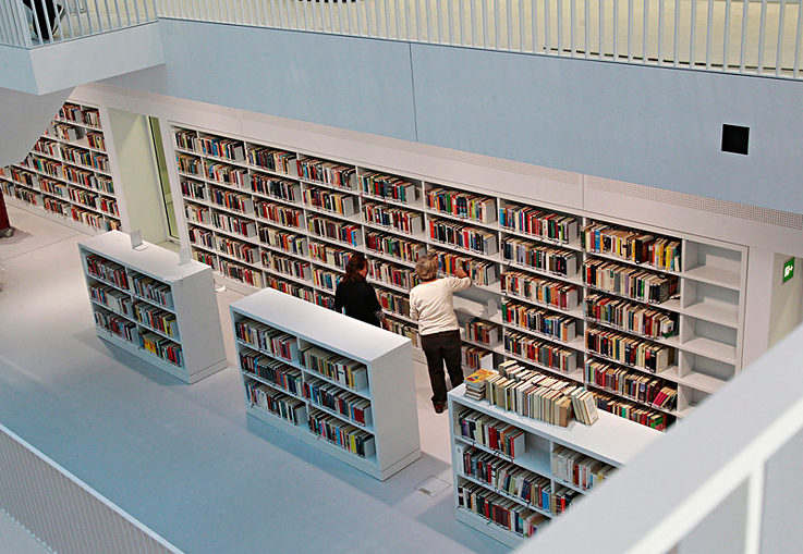 Stadtbibliothek am Mailänder Platz, Lesesaal 4 | Foto: Kraufmann/Harms, © Landeshauptstadt Stuttgart