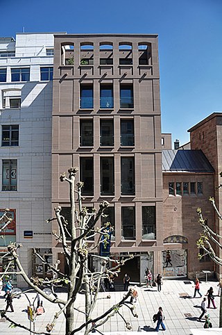 Dům katolické církve, fasáda novostavby | foto: © Architekturbüro Anton Ummenhofer, Stuttgart www.antonummenhofer.com