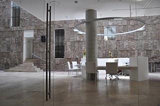 Dům katolické církve, pohled do pasáže | foto: © Architekturbüro Anton Ummenhofer, Stuttgart www.antonummenhofer.com