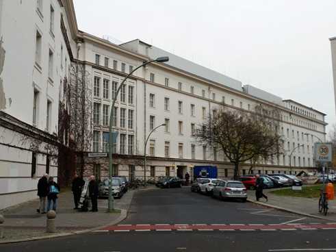 Eine Notunterkunft im Rathaus