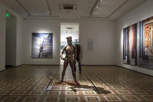 Durbar Hall. Kochi-Muziris Biennale, 2014.