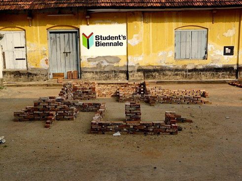 Student’s Biennale, KVA Brothers Gebäude in Mattancherry, Kochi-Muziris Biennale.