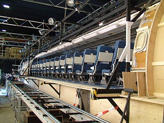 Studio Babelsberg verfügt über einen 20 Meter langen Flugzeugnachbau.