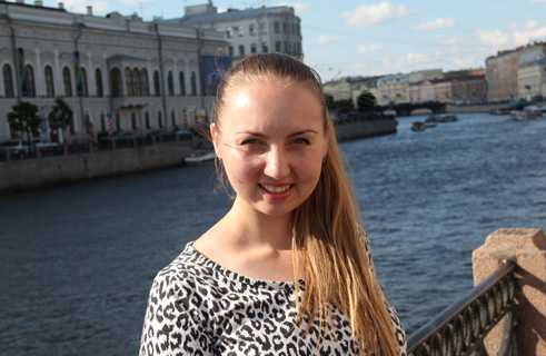 Olga Blanuta from Moldova is doing her master’s in economics at the University of Trier.