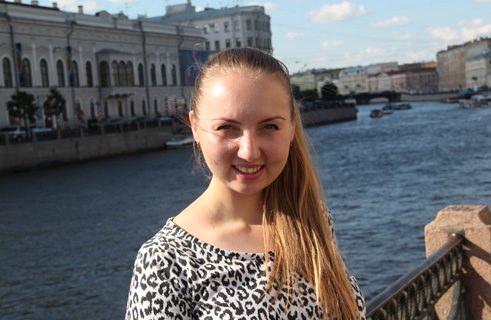 Olga Blanuta from Moldova is doing her master’s in economics at the University of Trier.