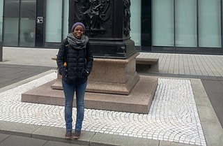 Rachel Muchira aus Kenia war in einem Sommerkurs an der Universität Bremen und promoviert jetzt an der Universität Leipzig.