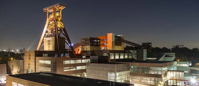 The Zeche Zollverein pit in summer 2015