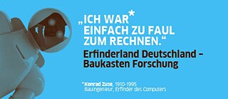 Bilder zur Ausstellung „Erfinderland Deutschland - Baukasten Forschung“