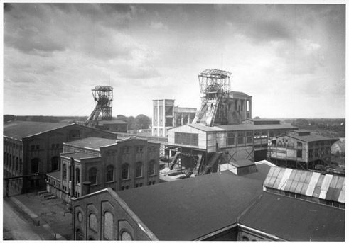 Kdysi: Černouhelný důl Zweckel (Gladbeck)