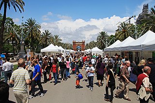 Feierlichkeiten des Kulturfestes "Deutschland in Barcelona" im Juni 2011.