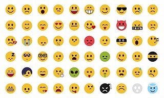 Verschiedene Emojis