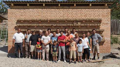 Biobrikett-Trockner, Monor, Ungarn 2014