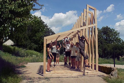 Projekt Cloud Dactory 2014, Ungarn Bódvalenke