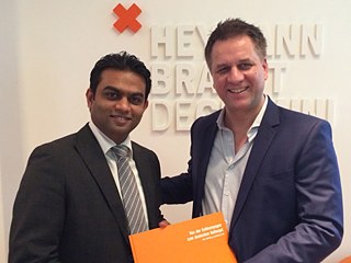 Mr. Malalasooriyage Waruna Randeewa Malalasooriya and René Heymann