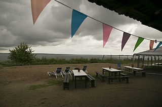 Das Strandcafé auf dem Gelände des Patarei-Gefängnisses Foto: Triin Pitsi © Goethe-Institut Tallinn