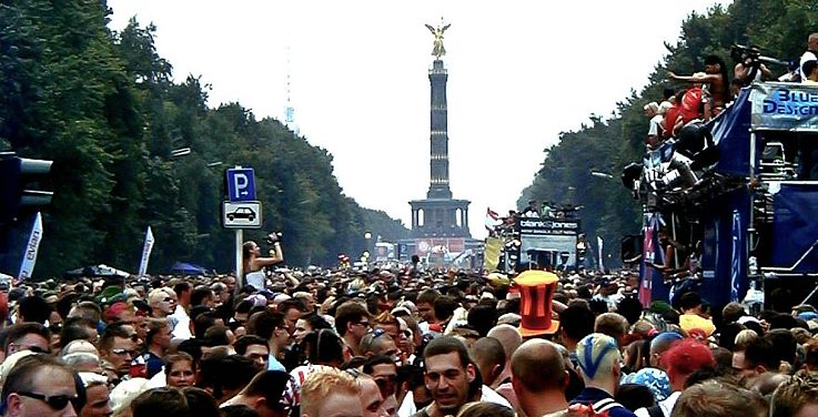 Loveparade 2002, Berlin, Deutschland
