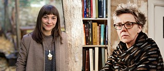 Die Chamisso-Preisträgerinnen 2016 Uljana Wolf (links) und Esther Kinsky (rechts) | Montage