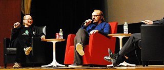 Sven Väth und Toby Izui im Goethe-Institut Tokyo