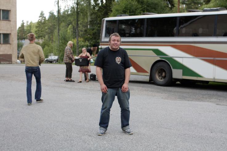 Ein sommerlicher Ausflug zum Mainari-Café in Otanmäki. Dort war der ehemalige finnische Präsident Kekkonen bei seinen Besuchen in der Provinz Kainuu oft zu Gast.