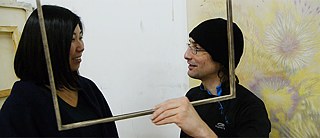 Aya Onodera und ihr Atelierpartner