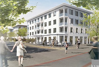 Closing the gap in Kopernikusstrasse in Hanover;