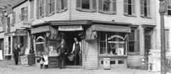 William C. Kloeppinger’s Confectionery and Bakery, corner of G and 6th Streets, NW, 1900.