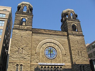 Greater New Hope Baptist Church, 2008.