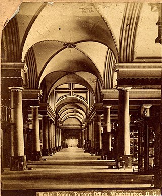 Old Patent Office Building interior.