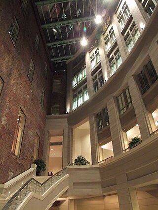 Interior of the Mason Temple, now The Gallup Organization, 2007.