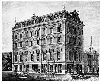 Drawing of the Masonic Temple.