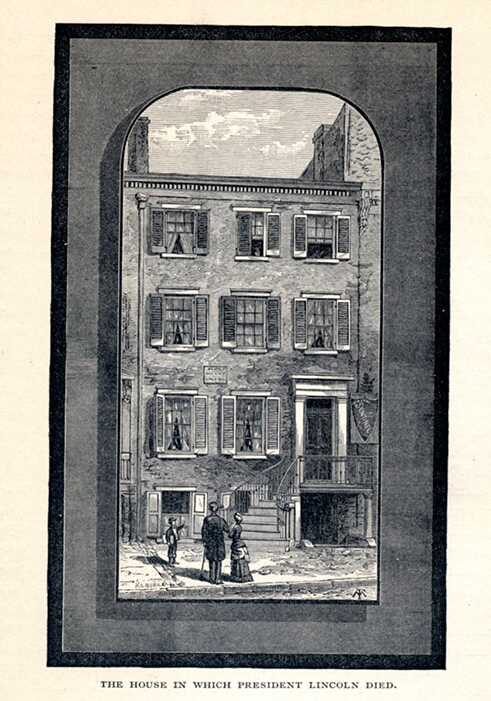 Drawing of the Petersen House.