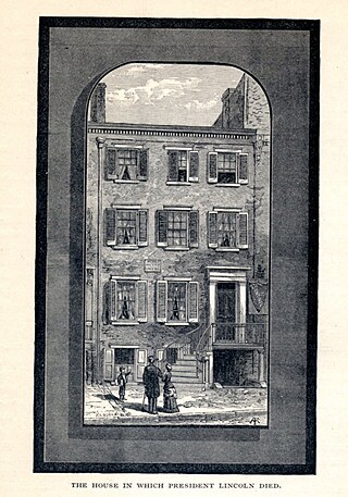 Drawing of the Petersen House.